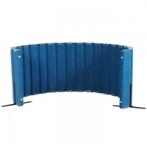 Quiet Divider® with Sound Sponge® 30″ x 10′ Wall – Blueberry